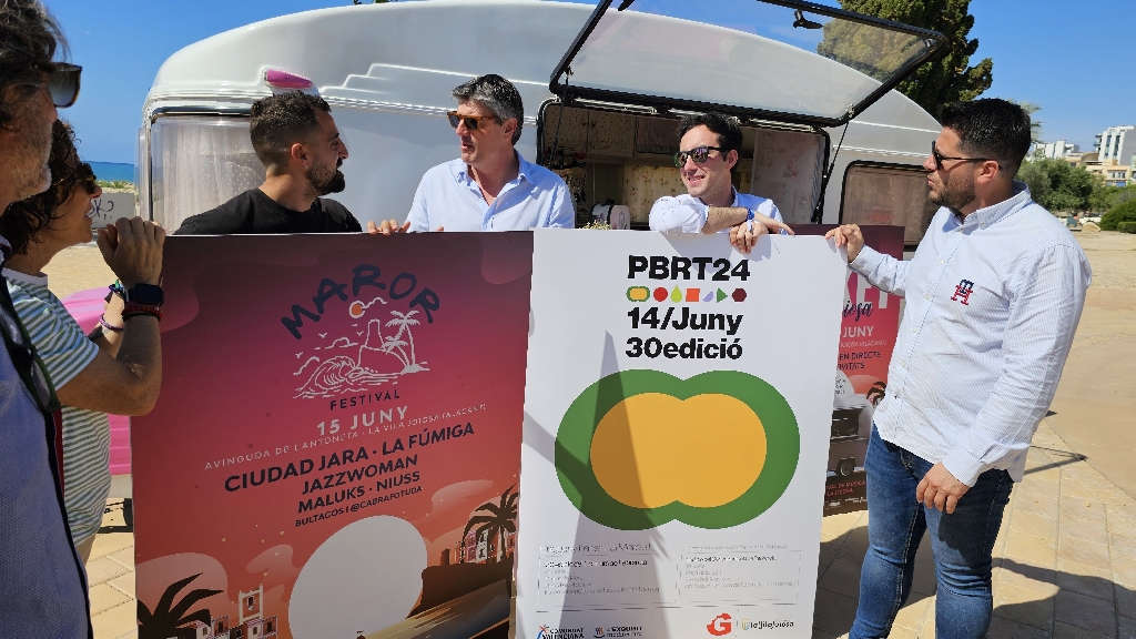El cantant de La Fúmiga, Artur Martínez, presenta el cartell complet dels grups musicals que actuaran al Maror Festival