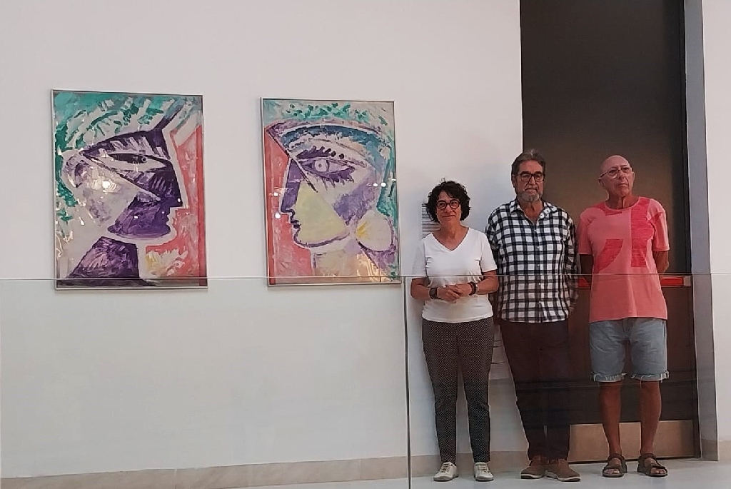 Vilamuseu rep dues obres de l'artista José Piqueras que formaran part de la seua exposició permanent