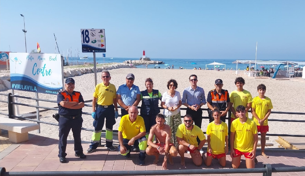 Aumenta el número de socorristas que velan por la seguridad de las playas de Villajoyosa 