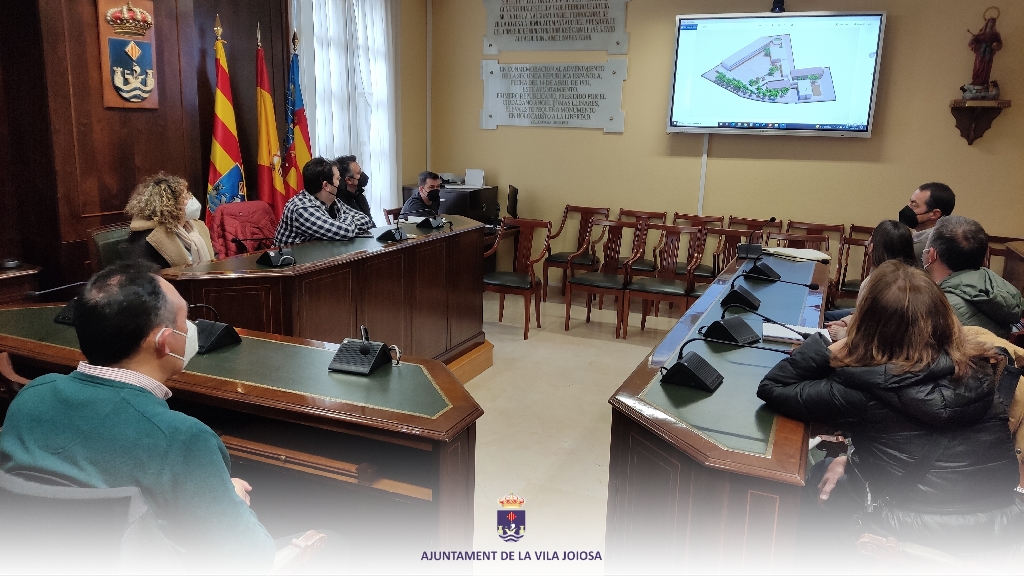 L'Ajuntament de la Vila celebra la primera reunió de coordinació per a agilitar la redacció del projecte d'intervencions de l'IES Marcos Zaragoza