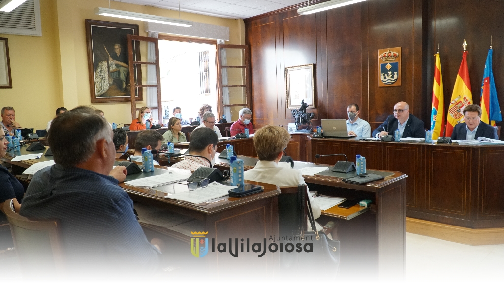 El Ple de l'Ajuntament de la Vila Joiosa aprova de manera definitiva el pressupost general de 39,4 milions per a 2022