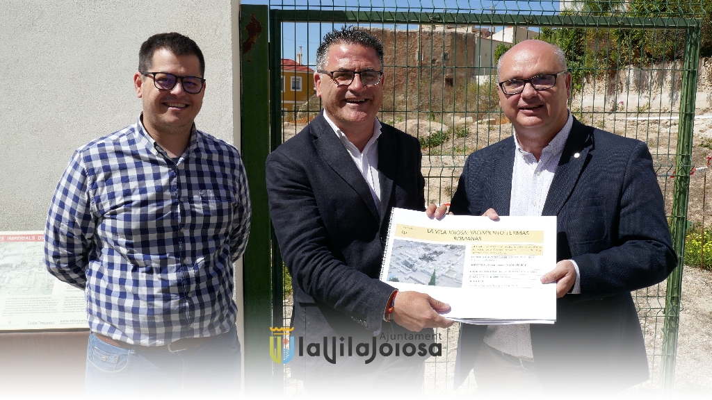 El Ayuntamiento de la Vila Joiosa percibirá 400.000 euros de Diputación para el desarrollo de la fase 3 de las obras de las Termas Imperiales de Allon
