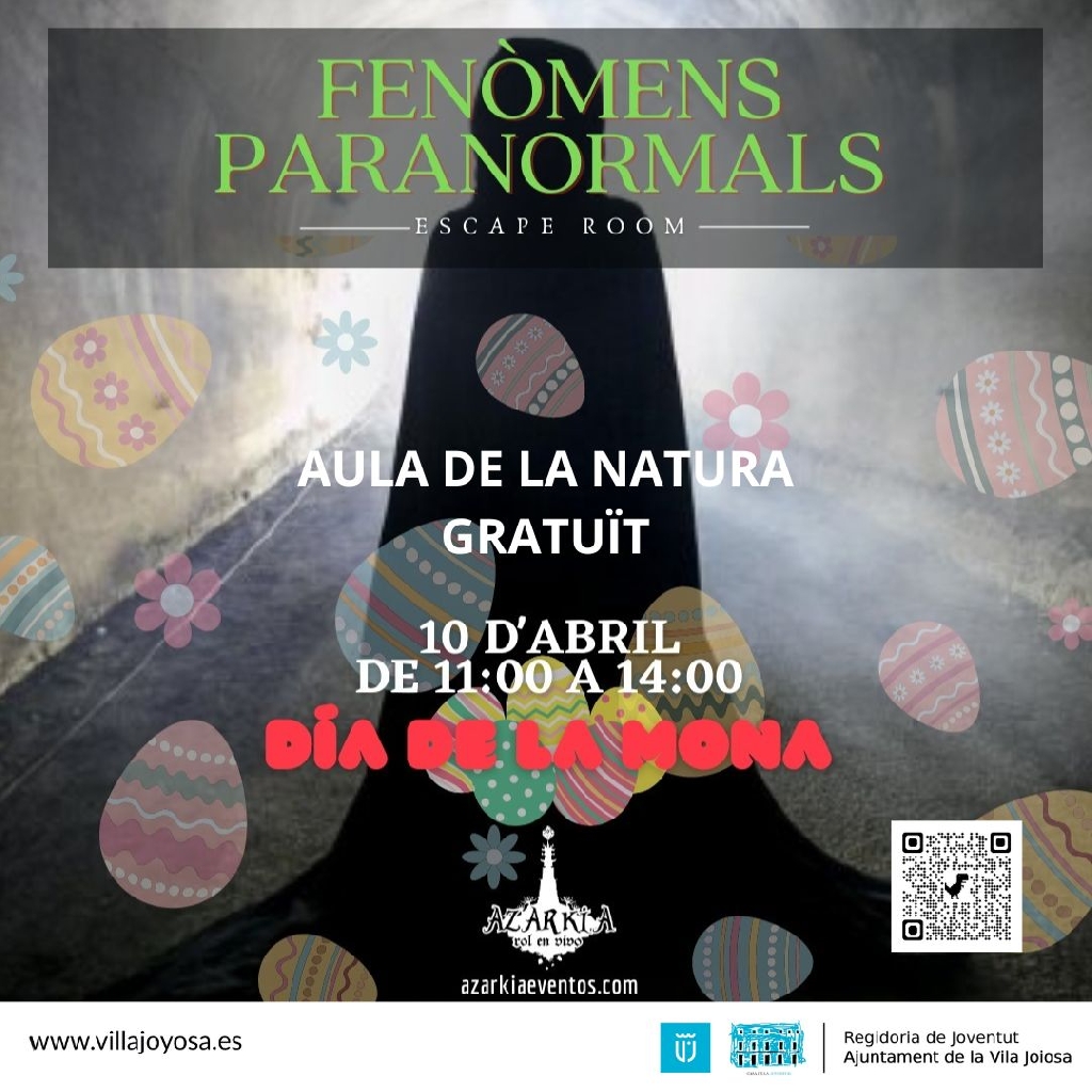 Fuita Room " FENOMENOS PARANORMALS " - 10 d'abril dia de la Mona