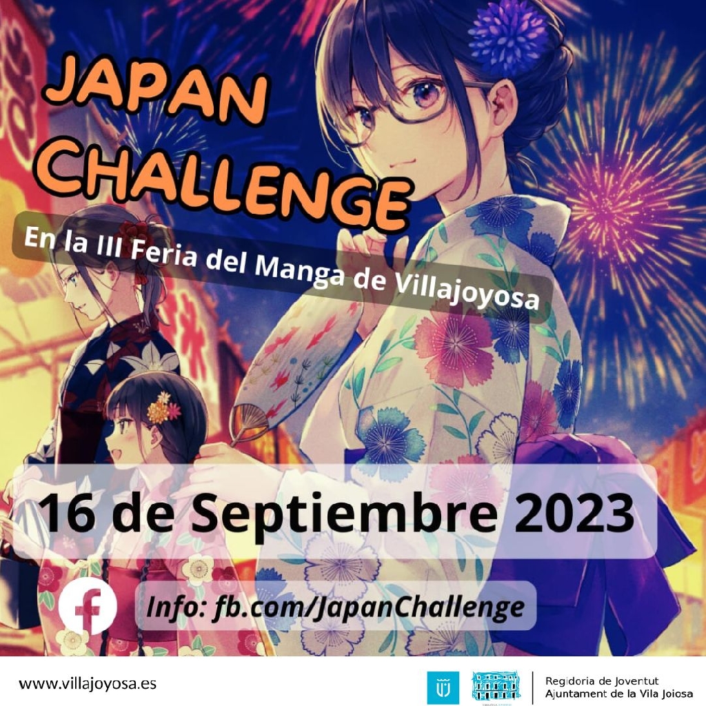 CONCURS JAPAN CHALLENGE - III FERIA DEL MANGA DE LA VILA JOIOSA